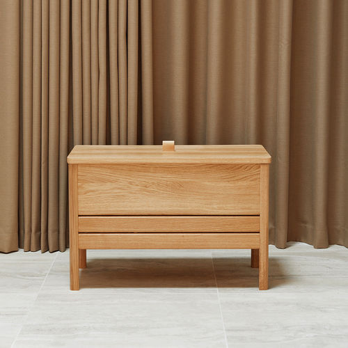 Klassische Bank - A Line 68 - FORM & REFINE - Eiche / geöltes Holz / MDF