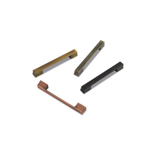 Zamak-Möbelgriff - 2735 - Herrajes Ferramol, S.L.U. - satinierte Oberfläche / matt / gold