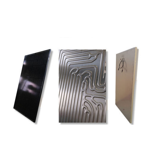 Monokristallines hybrides Solarpanel - UnaSolare + - Esopower S.r.l. - zum Erhitzen von Wasser / für Heizungen / mit Aluminiumrahmen