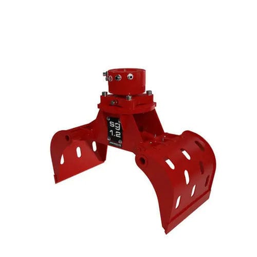 Sortierungs-Greifer - SG 1.2 - Promove Srl - hydraulisch / drehbar / für Bagger