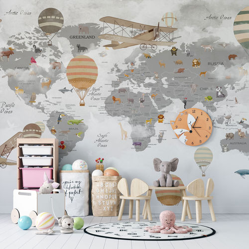 Moderne Tapete - DESTINATION - rimura Srl - Glasfaser / Polyester / Vinyl
