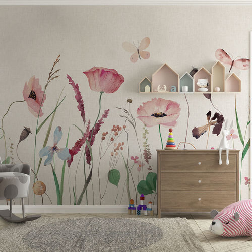 Moderne Tapete - BEAUTY GARDEN - rimura Srl - Glasfaser / Polyester / Vinyl