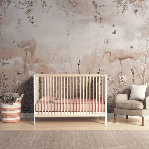 Moderne Tapete - FLAMINGO BAY - rimura Srl - Glasfaser / Polyester / Vinyl