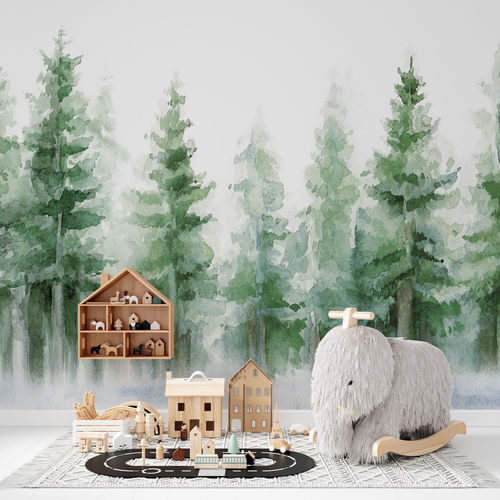 Moderne Tapete - FORESTA D’ESTATE - rimura Srl - Glasfaser / Polyester / Vinyl