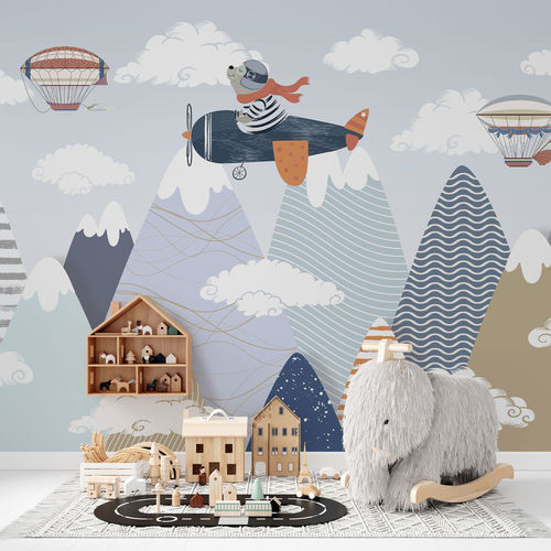 Moderne Tapete - FLY AWAY - rimura Srl - Glasfaser / Polyester / Vinyl