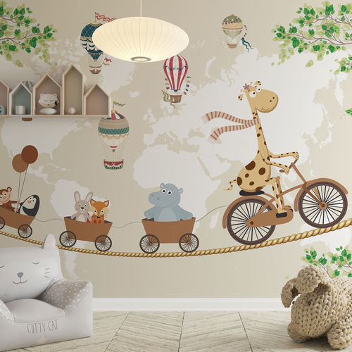 Moderne Tapete - FUNICOLARE - rimura Srl - Glasfaser / Polyester / Vinyl