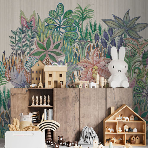 Moderne Tapete - LEAFY - rimura Srl - Glasfaser / Polyester / Vinyl