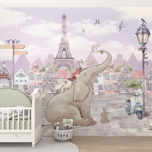 Moderne Tapete - PARIS - rimura Srl - Glasfaser / Polyester / Vinyl