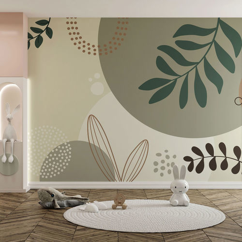 Moderne Tapete - CIRCLE OF NATURE - rimura Srl - Glasfaser / Polyester / Vinyl