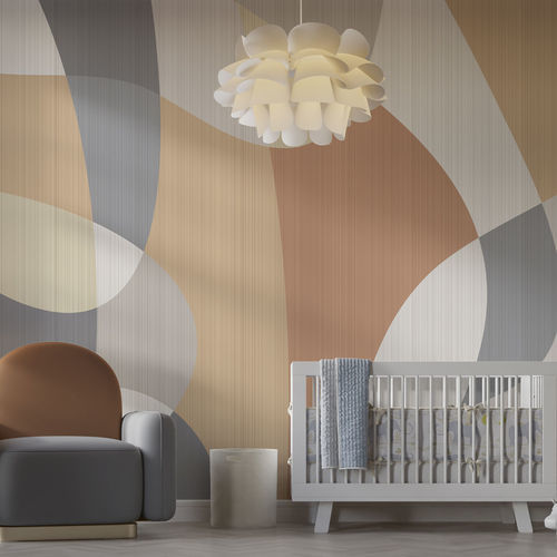 Moderne Tapete - PASTEL FABRIC - rimura Srl - Glasfaser / Polyester / Vinyl