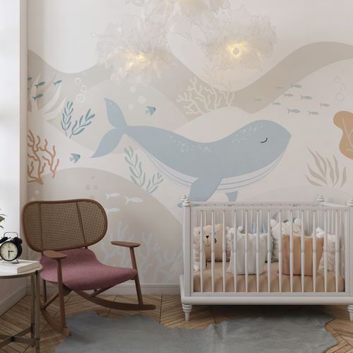 Moderne Tapete - ECHI BLU - rimura Srl - Vlies / Glasfaser / Polyester
