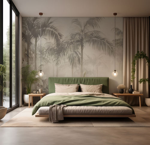 Moderne Tapete - ANTIGUA - rimura Srl - Leinen / Naturmotiv / Tapetenoptik