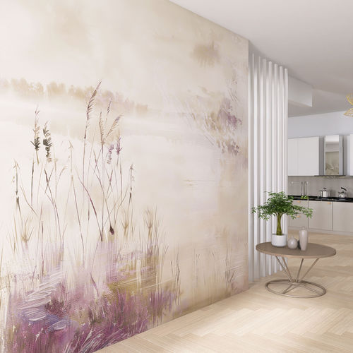Moderne Tapete - EVINRUDE - rimura Srl - Leinen / Naturmotiv / Tapetenoptik