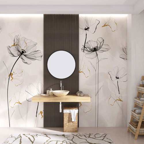 Moderne Tapete - BLACKIE - rimura Srl - Glasfaser / Polyester / Vinyl