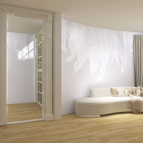 Moderne Tapete - WHITE CASCADE - rimura Srl - Vlies / Glasfaser / Polyester