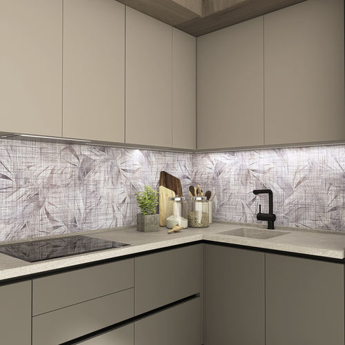 Moderne Tapete - PIUME - rimura Srl - Leinen / Motiv / Tapetenoptik