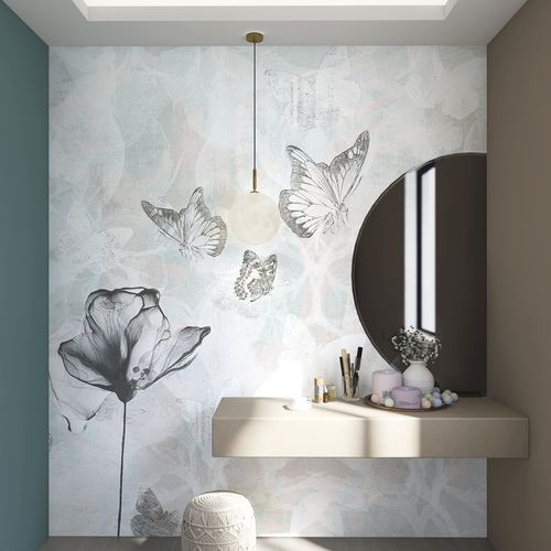 Moderne Tapete - BACIO - rimura Srl - Vlies / Glasfaser / Polyester
