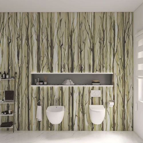 Moderne Tapete - ENCHANTED FOREST - rimura Srl - Stoff / Glasfaser / Vinyl