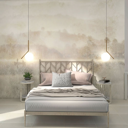 Moderne Tapete - TARDES - rimura Srl - Stoff / Glasfaser / Polyester
