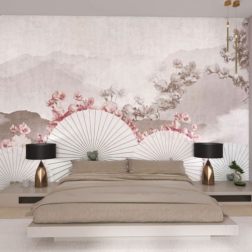 Moderne Tapete - WAGASA - rimura Srl - Stoff / Glasfaser / Polyester