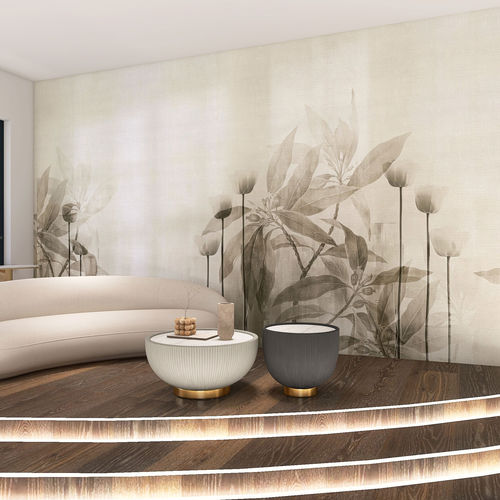 Moderne Tapete - AKARI - rimura Srl - Glasfaser / Polyester / Vinyl