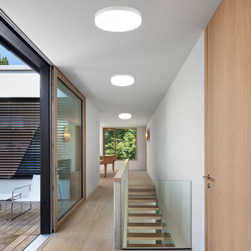 Moderne Deckenleuchte - GL-MLUX15 / GL-CLUX15 - GL - rund / Glas / LED