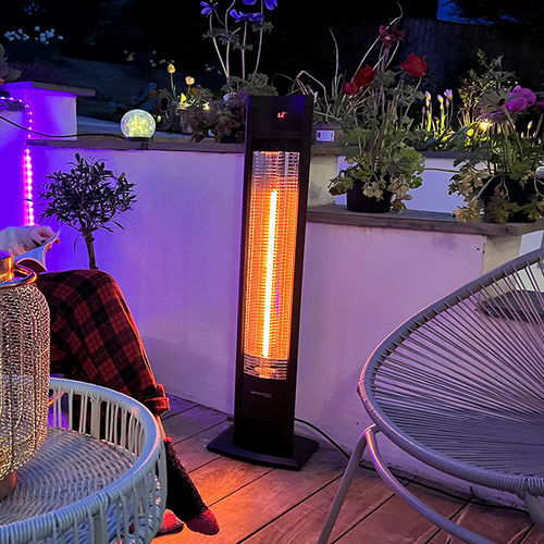 Selbsttragender Infrarot-Terrassenheizer - Malibu - HERSCHEL INFRARED LTD - elektrisch / für Restaurants / für Hotels