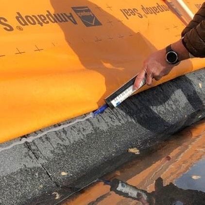 Elastischer Versiegler - Ampacoll Profix - Back to Earth (SW) Ltd - wasserdicht / selbstklebend / für Wand