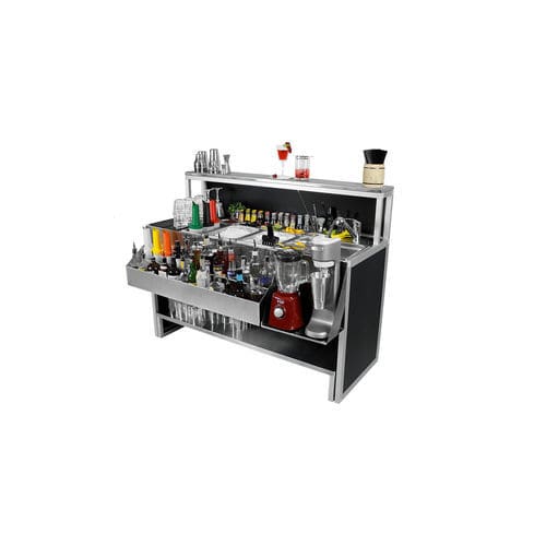 Bartheke - Efesto 150 - Omega Station srl - für Cocktails / Aluminium / Edelstahl