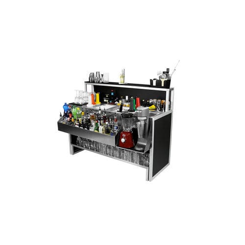 Bartheke - Basic 150 - Omega Station srl - für Cocktails / Aluminium / Edelstahl