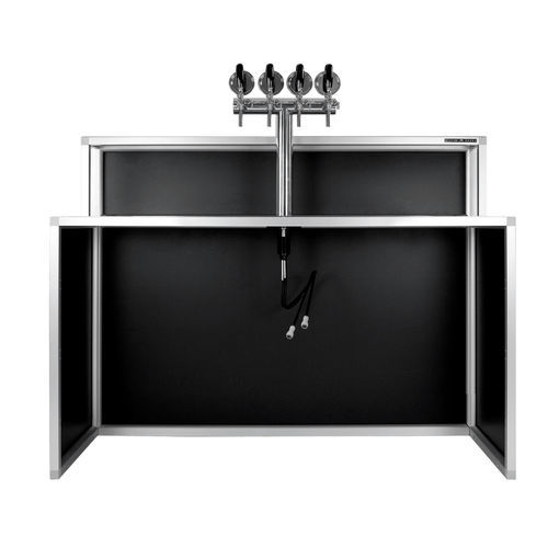 Bartheke - BASIC - Omega Station srl - mit Bierzapfanlage / Edelstahl / Aluminium