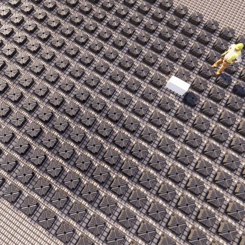 Verlorene Schalung - Abiax - GooPlast - Modul / Recyclingkunststoff / für Decke