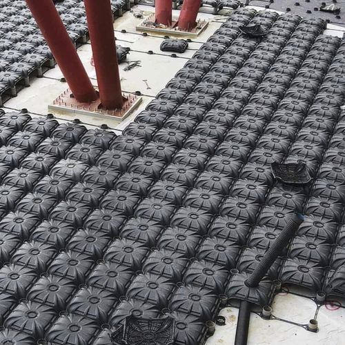 Verlorene Schalung - Kubbe - GooPlast - Recyclingkunststoff / für Fundament / für Decke
