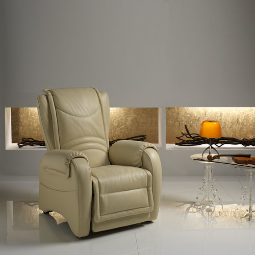 Eisen-Massagesessel - Aurora - IL BENESSERE - Leder / Holz / Stoff