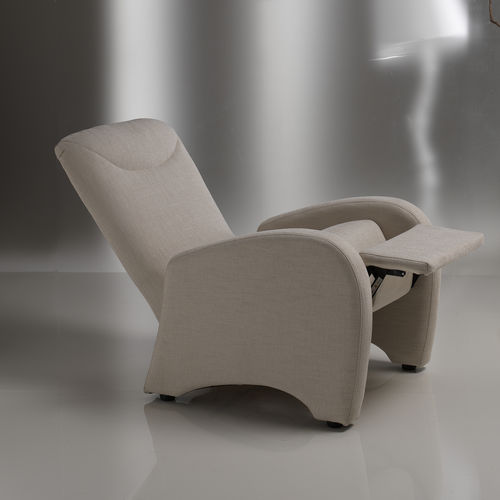 Moderner Relaxsessel - Touring - IL BENESSERE - Leder / Stoff / Eisen