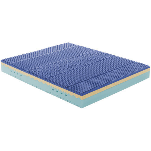 Doppelbett-Matratze - Cloud - IL BENESSERE - Memory / blau / atmungsaktiv