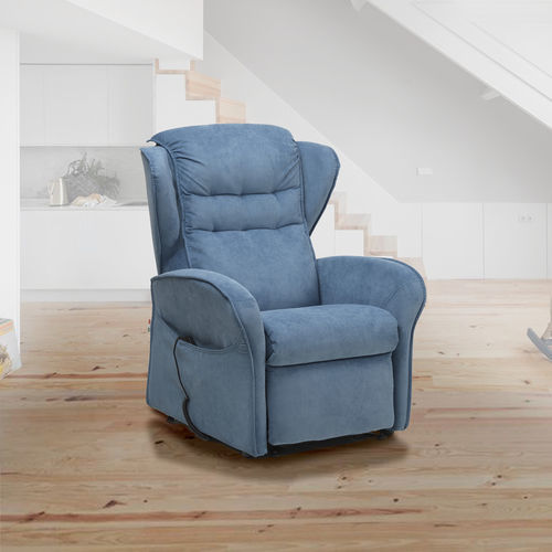 Moderner Relaxsessel - Marina - IL BENESSERE - Leder / Stoff / Eisen
