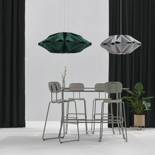 Akustikvlieslampe - DAISY - flexxica - Hänge / hängend / Stoff