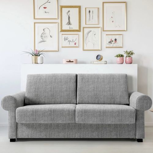 Bettsofa - CLASS - FRANCEBANON - modern / Stoff / grau