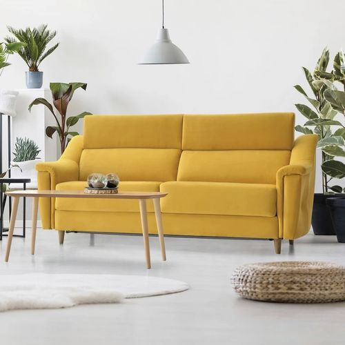 Bettsofa - AVALON - FRANCEBANON - modern / Stoff / mit Armlehnen