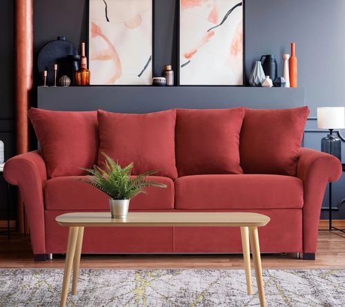Bettsofa - COSSY - FRANCEBANON - klassisch / Stoff / mit Armlehnen