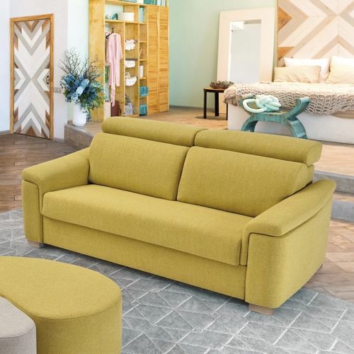 Modulsofa - CARMELA - FRANCEBANON - Bett / modern / Stoff