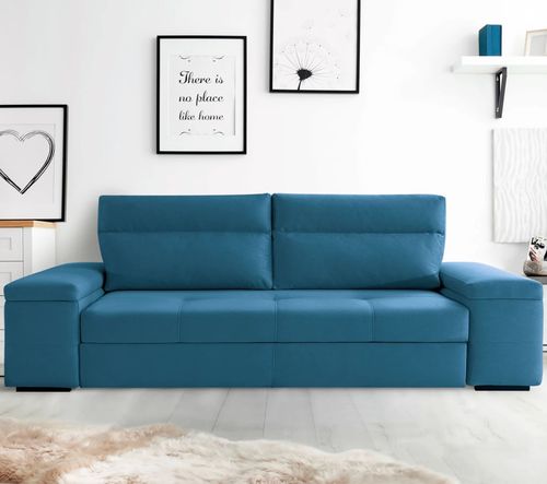Modulsofa - TERRA - FRANCEBANON - Bett / modern / Stoff