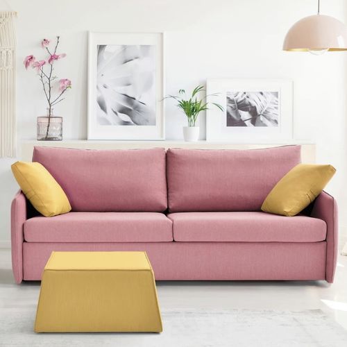 Bettsofa - BORIS - FRANCEBANON - modern / Stoff / mit Armlehnen