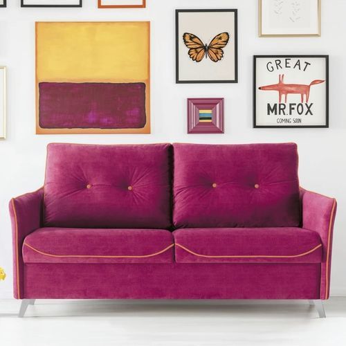 Bettsofa - NAVIA - FRANCEBANON - modern / Stoff / mit Armlehnen