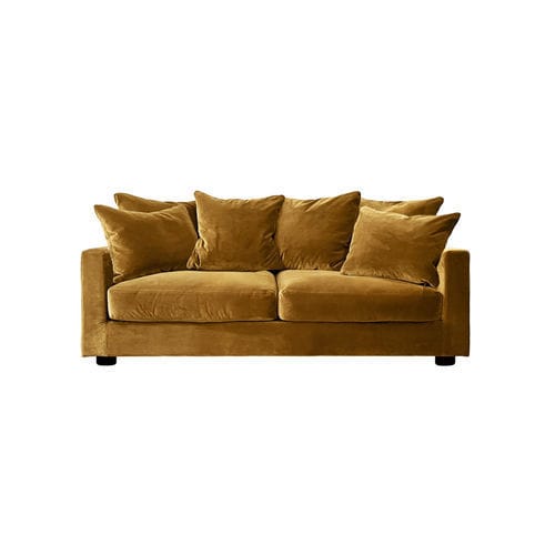 Modernes Sofa - BLAGNAC - HOME SPIRIT - Stoff / Federn / mit Armlehnen