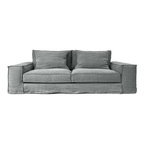 Modernes Sofa - COLOGNE - HOME SPIRIT - Stoff / mit Armlehnen / mit abnehmbarem Kissen
