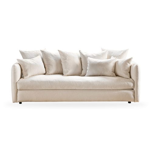 Barock-Sofa - Faro - HOME SPIRIT - Schaumstoff / Federn / grau