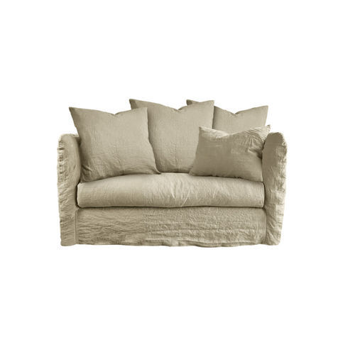 Moderner Sessel - FIGARI  - HOME SPIRIT - Stoff / Buche / mit abziehbarem Bezug