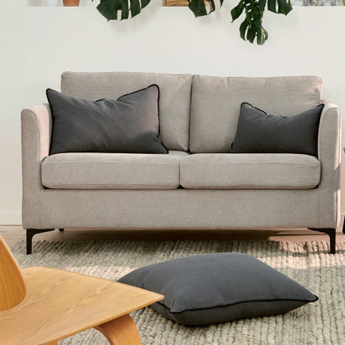 Modernes Sofa - SPENCER - HOME SPIRIT - Stoff / mit Armlehnen / mit abnehmbarem Kissen